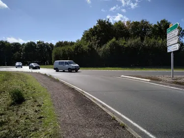 Segré. Les ronds-points en chantier sur l'axe Angers-Rennes dès...