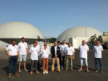 Meslay-du-Maine. L'unité à injection de biométhane produit du gaz vert