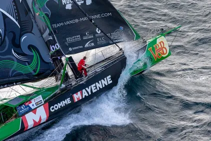 Vendée Globe : un "rêve" pour le skipper du bateau mayennais