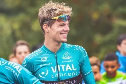 Cyclisme. Le coureur professionnel mayennais Justin Mottier portera...