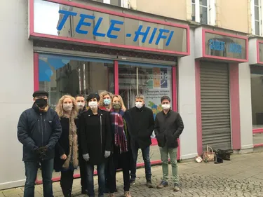 Segré-en-Anjou-Bleu. Une vitrine à gagner pour Noël