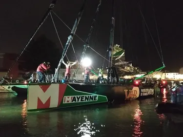 Maxime Sorel et V and B-Mayenne rêvent d'un bateau "100% mayennais"...