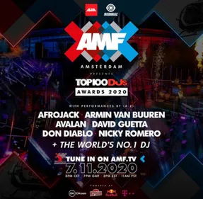 L'Amsterdam Music Festival présente le Top100 Dj Mag avec une...