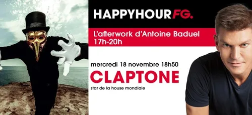 Claptone invité ce soir