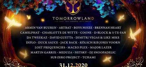 Tomorrowland dévoile le programme pour le 31 décembre !
