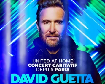 DAVID GUETTA "UNITED AT HOME" À PARIS LE 31 DECEMBRE