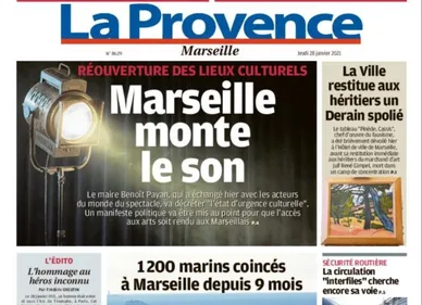 Marseille va décréter l’état d’urgence culturelle 