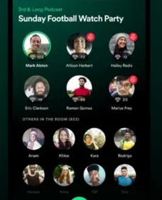 Spotify lance Greenroom