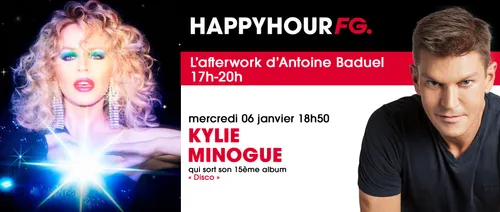 Kylie Minogue invitée ce soir !