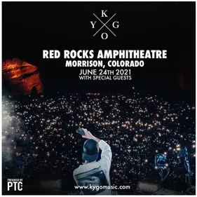 Kygo programmé pour le premier show de Red Rocks en pleine capacité !