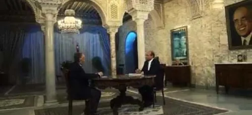Tunisie : Lâ??interview Â« consensuelle Â» accordÃ©e par Moncef...