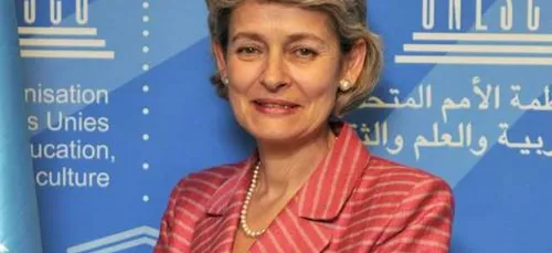Irina Bokova rÃ©Ã©lue Ã  la tÃªte de l'Unesco