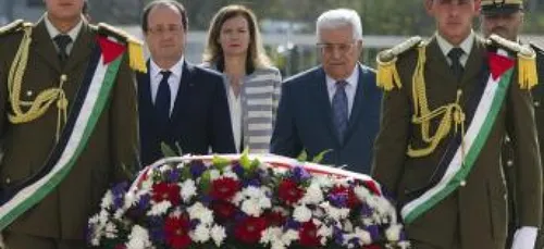 La visite de FranÃ§ois Hollande Ã  Ramallah, en Cisjordanie