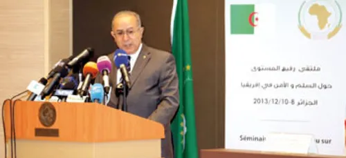 Alger abrite une rÃ©union sur la paix et la sÃ©curitÃ© en Afrique