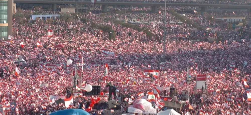 Le Liban commÃ©more la manifestation du 14 Mars 2005