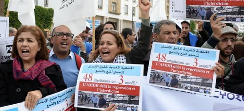 Maroc/Droits de l'Homme: des manifestants dÃ©noncent une "escalade...