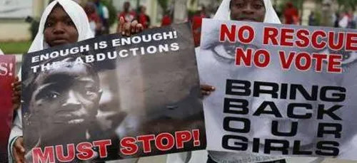 Le Nigeria marque l'anniversaire de l'enlÃ¨vement des lycÃ©ennes de...