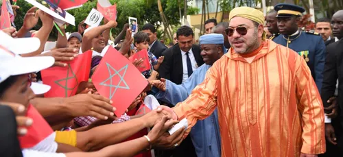 Le roi du Maroc au Gabon, derniÃ¨re Ã©tape d'une tournÃ©e en...