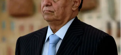 Le prÃ©sident en exil du YÃ©men durcit le ton avant des pourparlers...