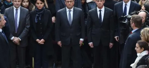 Pendant une minute, la France entiÃ¨re figÃ©e dans le silence 