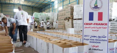 Ramadan : Le CBSP vient en aide aux familles palestiniennes les...