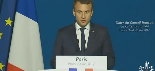 Discours d'Emmanuel Macron lors de la rupture du jeÃ»ne au Conseil...