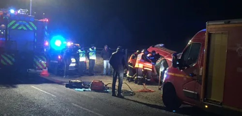 Accident de la route près du Tiffany