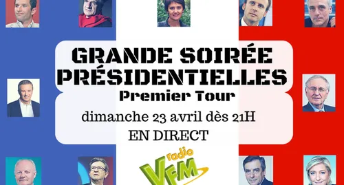 Soirée spéciale présidentielles sur Radio VFM