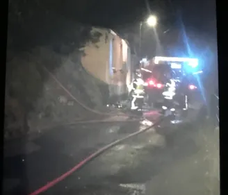 Un incendie criminel cette nuit dans les rames à Vire Normandie