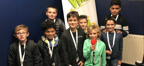 GRAINE DE REPORTER : LES JEUNES DANS LES COULISSES DU MATCH SM CAEN...