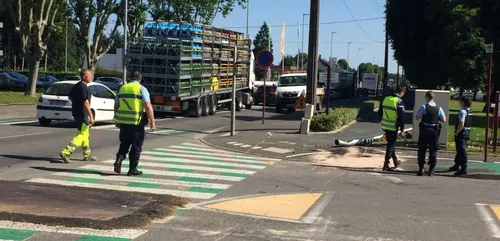 une blessée dans un accident route de Caen à Vire