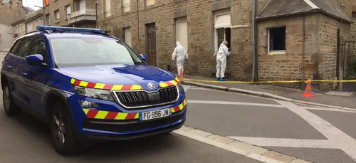 Important dispositif de Gendarmerie rue Halbout