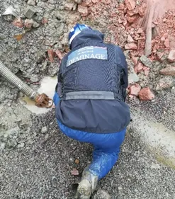 Fin de l'opération débombage à Vire