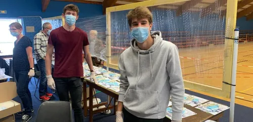 la distribution des masques se poursuit ce dimanche
