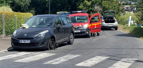 Une automobiliste blessée dans un accident à Saint-Sever