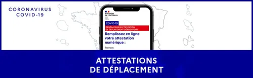 N'oubliez pas votre attestation ce vendredi !