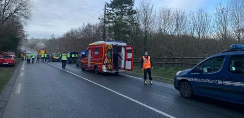 2 morts ce matin entre Vire et Saint-Sever