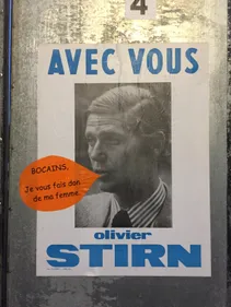 Les panneaux électoraux tôt ce matin !!