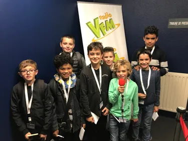 GRAINE DE REPORTER : LES JEUNES DANS LES COULISSES DU MATCH SM CAEN...