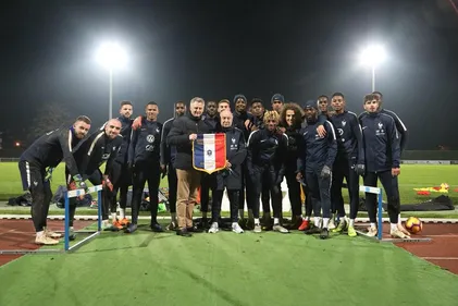L'Equipe de France espoirs s'entraîne à Bayeux