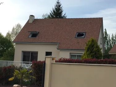 Un feu de maison à Roullours