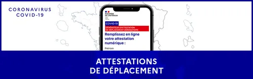N'oubliez pas votre attestation ce vendredi !
