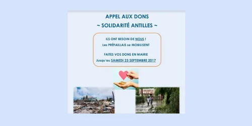 Ouragan Irma : les habitants de Préfailles solidaires