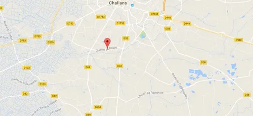 Challans : accident entre une voiture et un scooter ce mardi