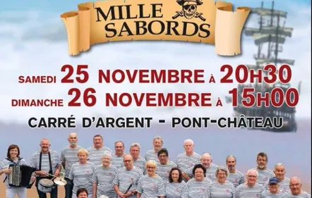 Pontchâteau : les chanteurs de Mille Sabords organisent deux...