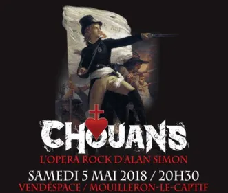 La première de l’opéra-rock Chouans c’est ce samedi au Vendéspace !