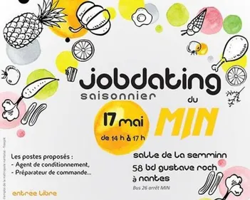 A Nantes, un job dating saisonnier le jeudi 17 mai