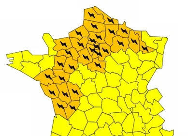 La Loire-Atlantique et la Vendée en vigilance orange à cause des...