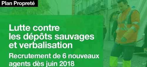 La Ville de Nantes compte recruter pour lutter contre les dépôts...
