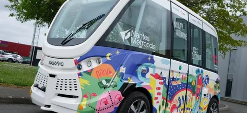 La navette autonome électrique débarque à Nantes ce vendredi